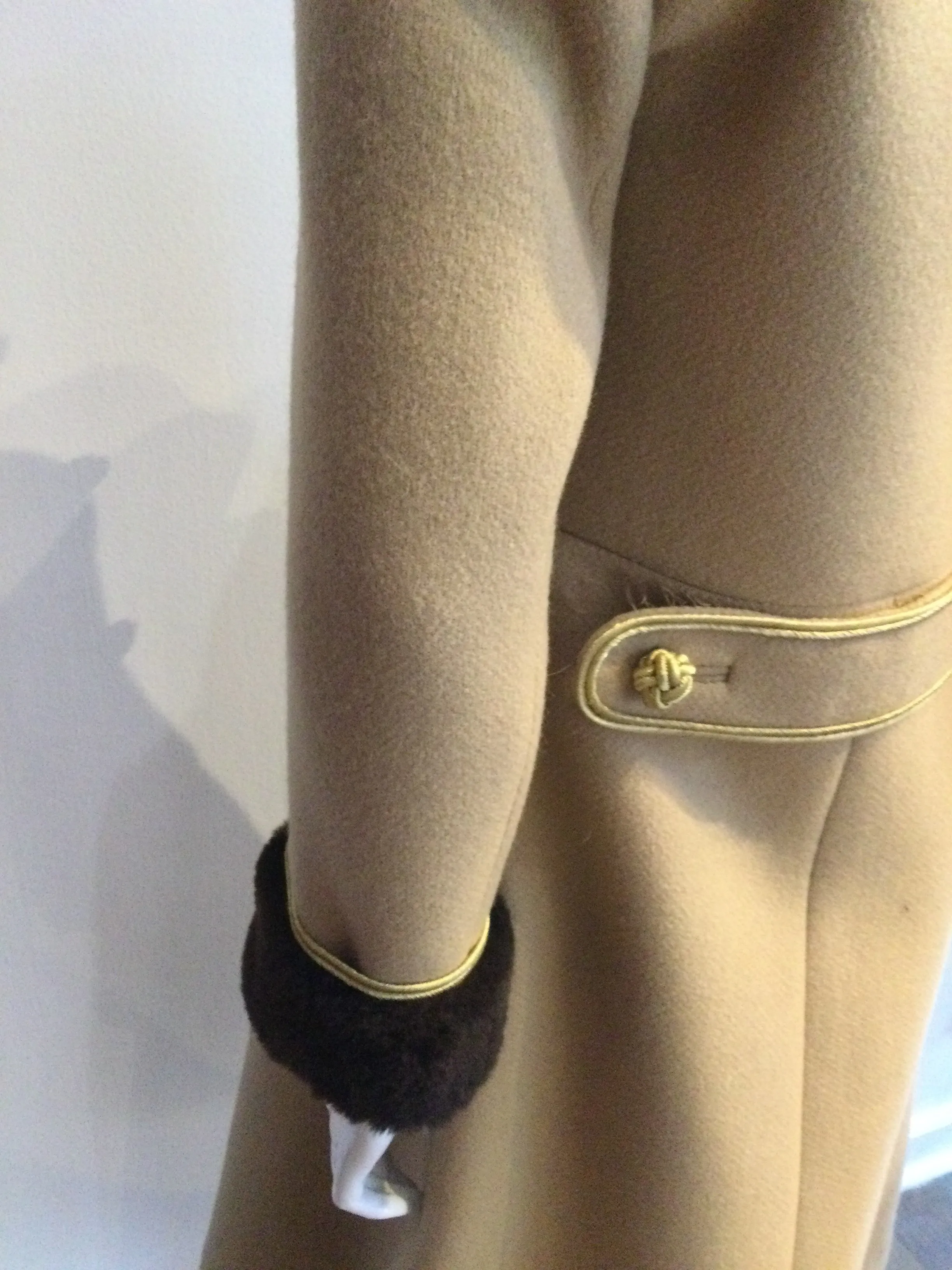 1970s Russian Look Evening Coat