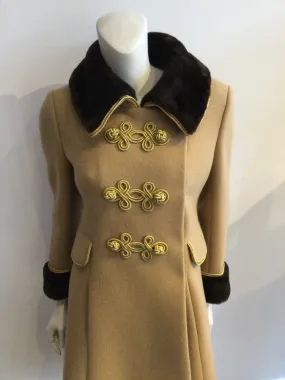 1970s Russian Look Evening Coat