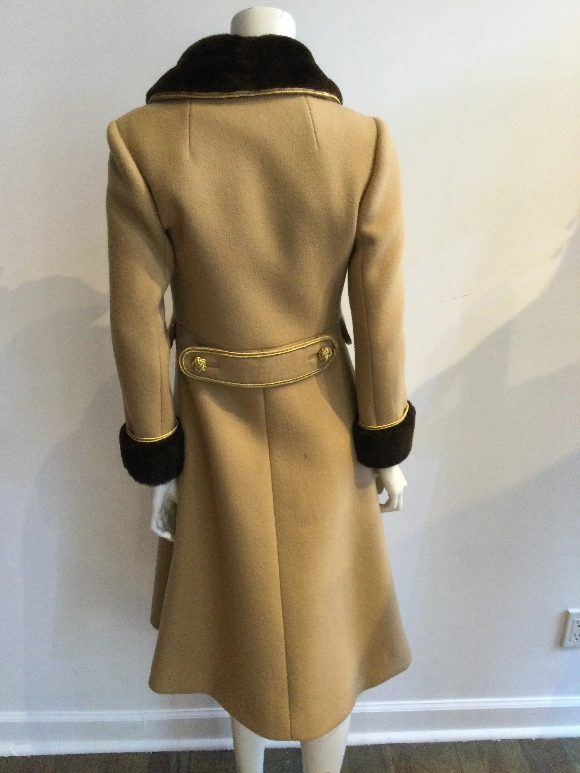 1970s Russian Look Evening Coat