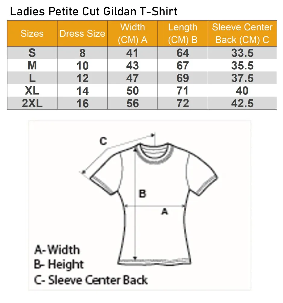 2024 Zodiac Chinese New Year of the Dragon Womens Petite Cut T-Shirt