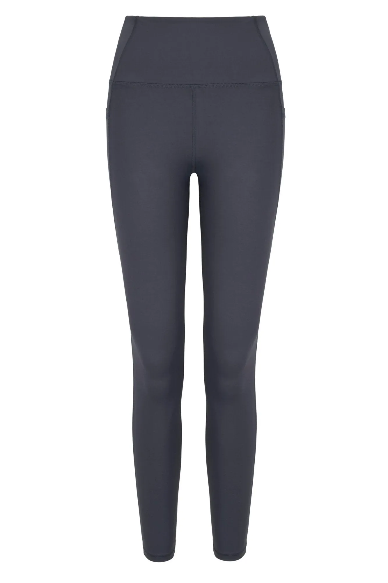 7/8 Sculpting High Waisted Pocket Legging Slate Grey