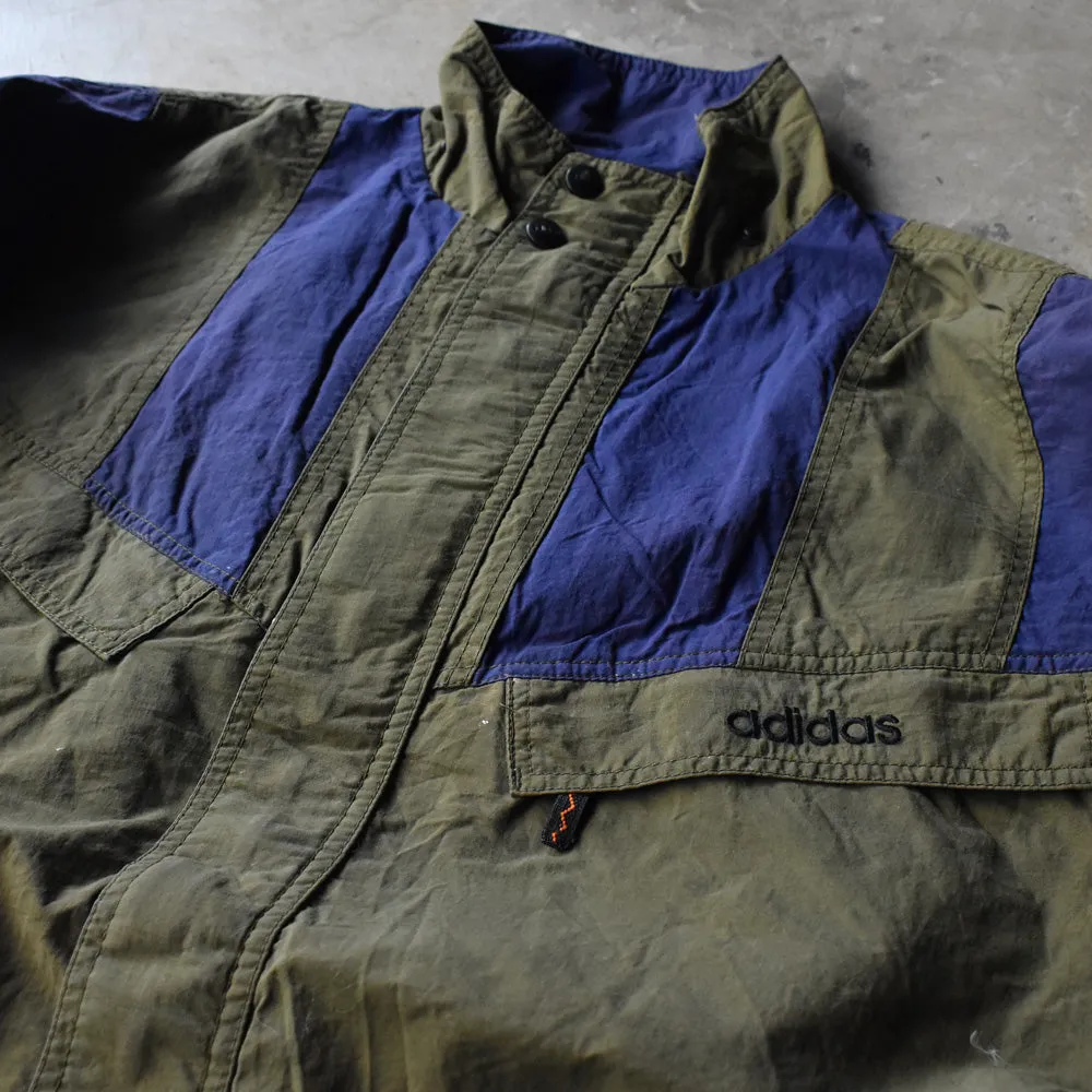 90’s adidas ハイキング ウインドブレーカー ナイロンジャケット 231119