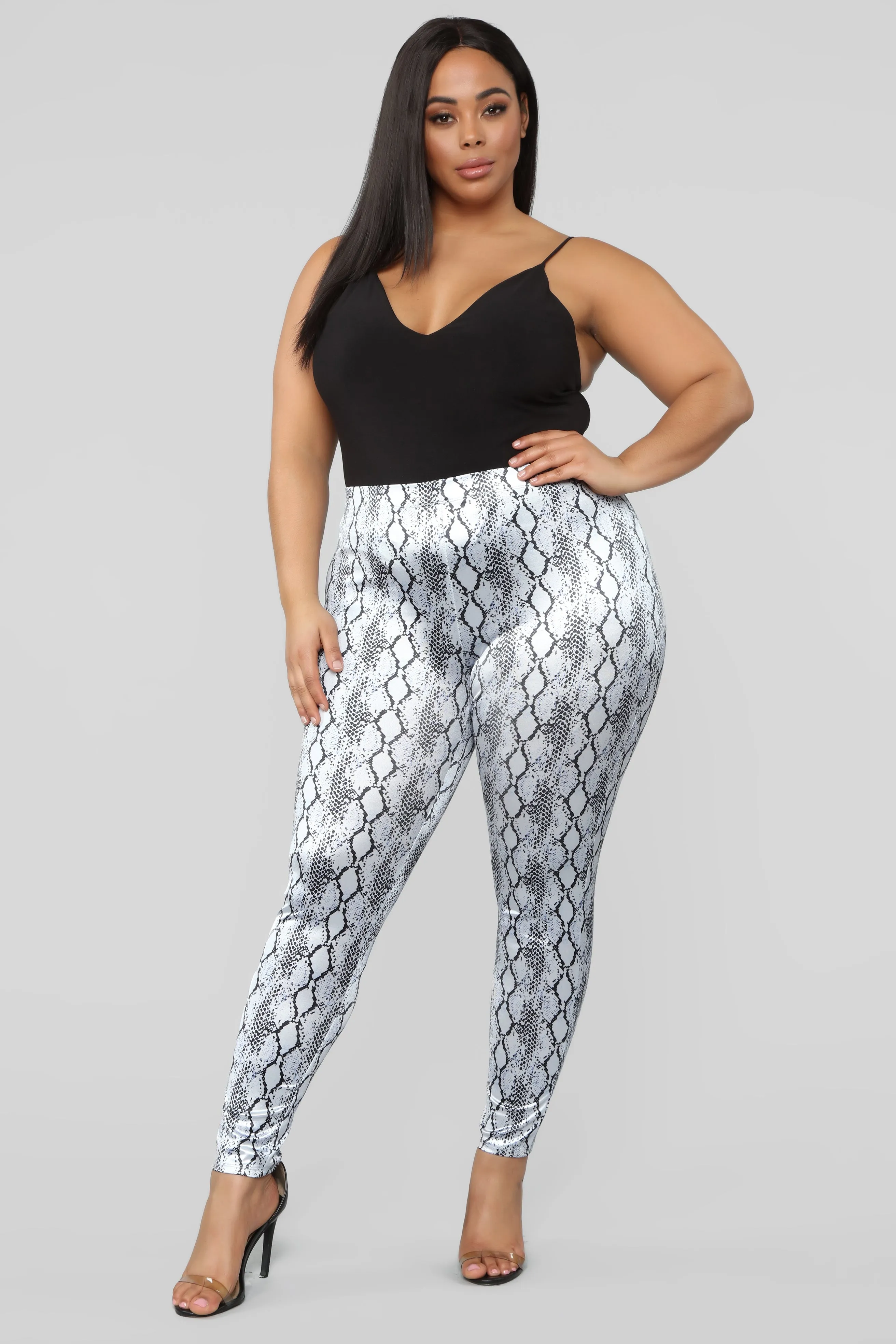 All I Want Leggings - Silver