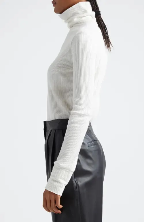 Ananda Long Sleeve Turtleneck - Ivory