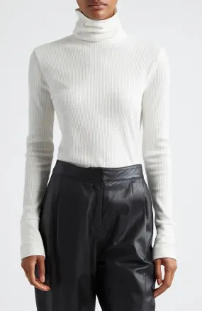 Ananda Long Sleeve Turtleneck - Ivory