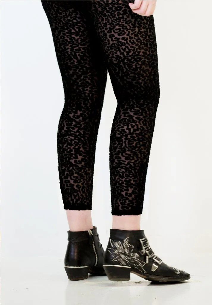 Animal Rights Leggings - Burnt Velour