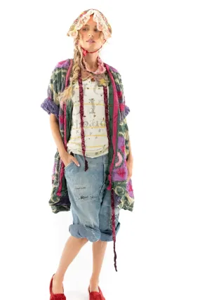 APPLIQUÉ HIPPIE COAT - JACKET 587
