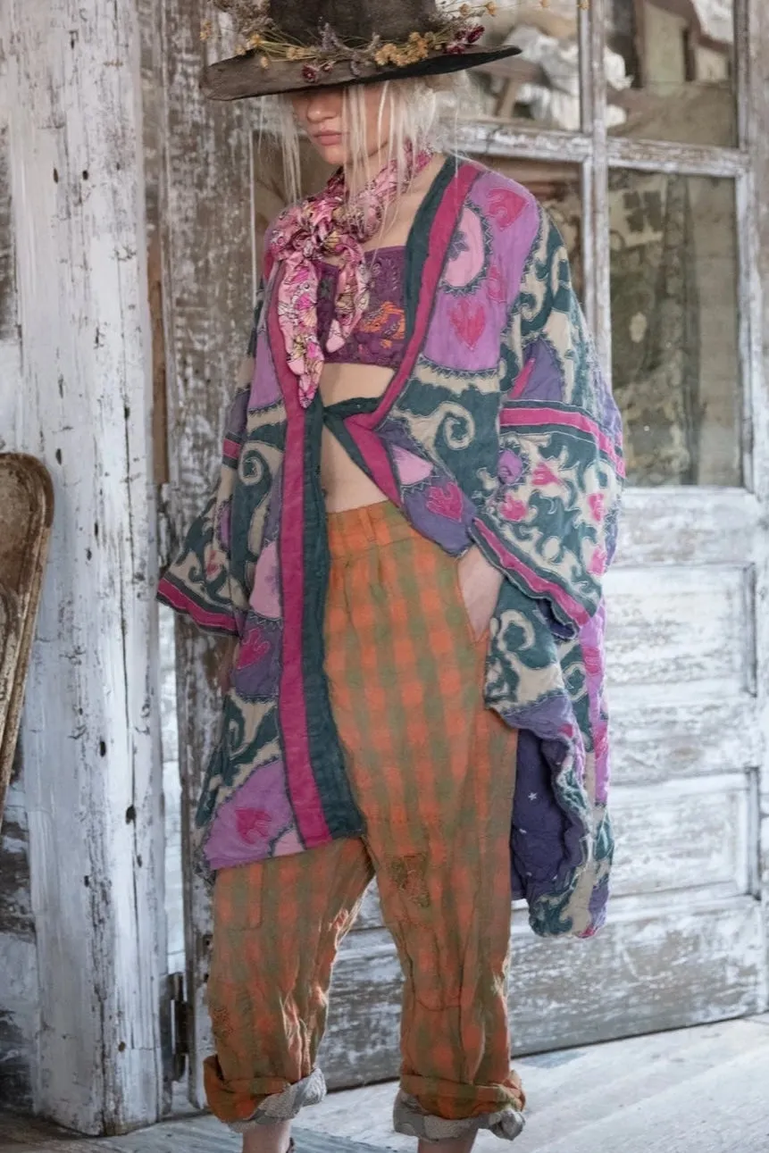 APPLIQUÉ HIPPIE COAT - JACKET 587