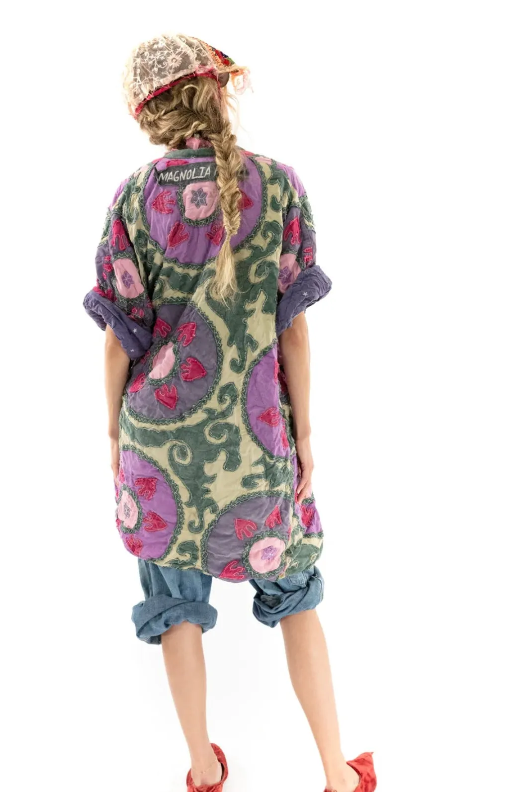 APPLIQUÉ HIPPIE COAT - JACKET 587