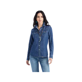 Ariat Women's Farriday Denim Bluelight Shirt