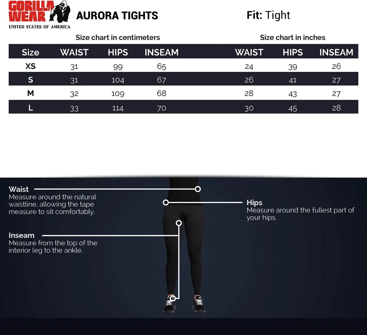 Aurora Tights - Mixed Gray