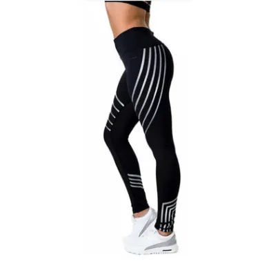 Autumn Lining Print Yoga Legging - GlamzLife