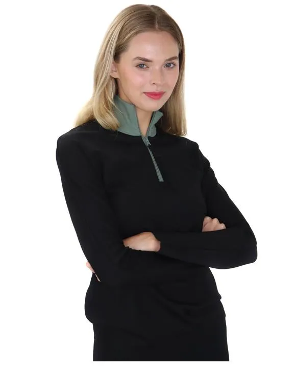 Ava Lea High Zip Pullover
