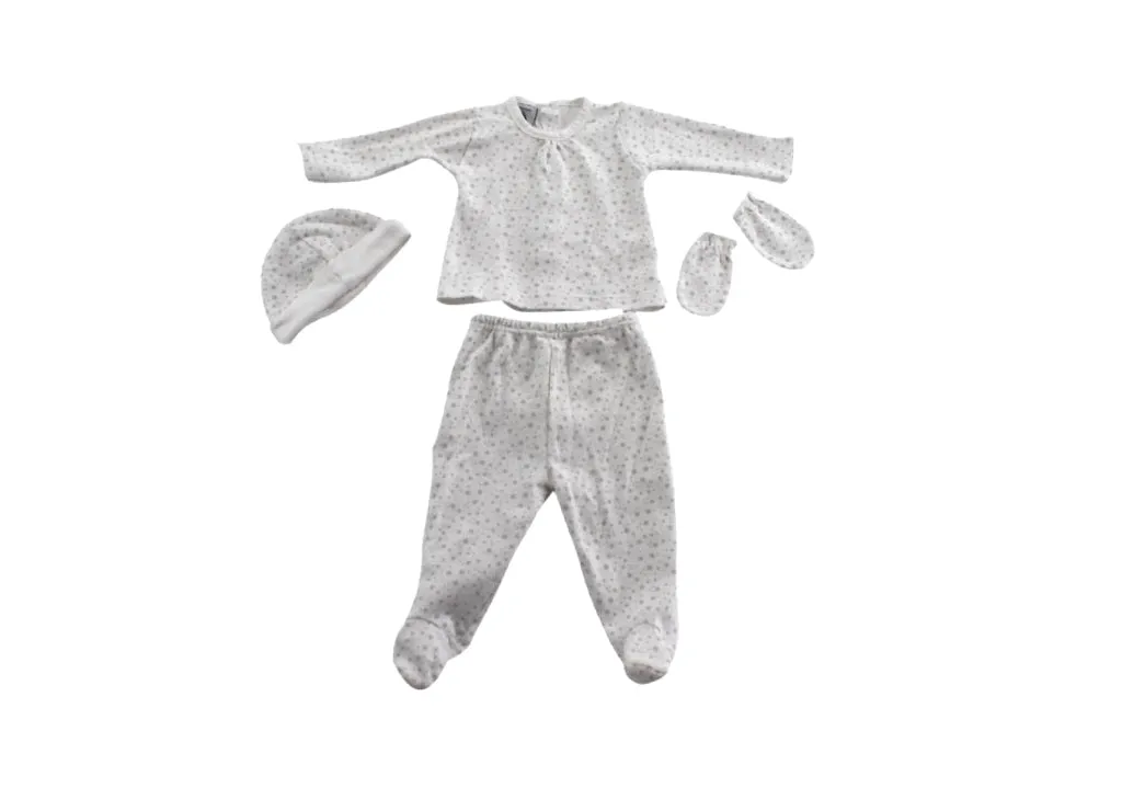 Babidu, Baby Boys or Baby Girls Top, Leggings & Hat, 0-3 Months