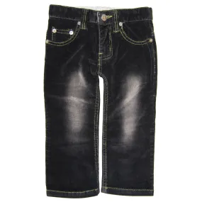 Black-Green Roy Corduroy Baby Jeans by: Mini Shatsu