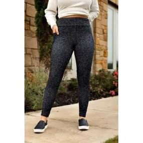 Black Leopard Luxe Leggings