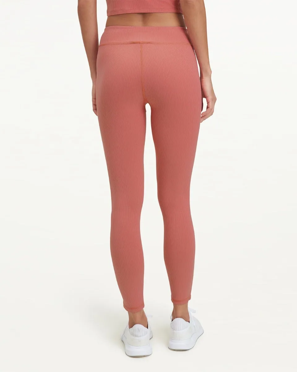 Botanical Dyed Rib Legging