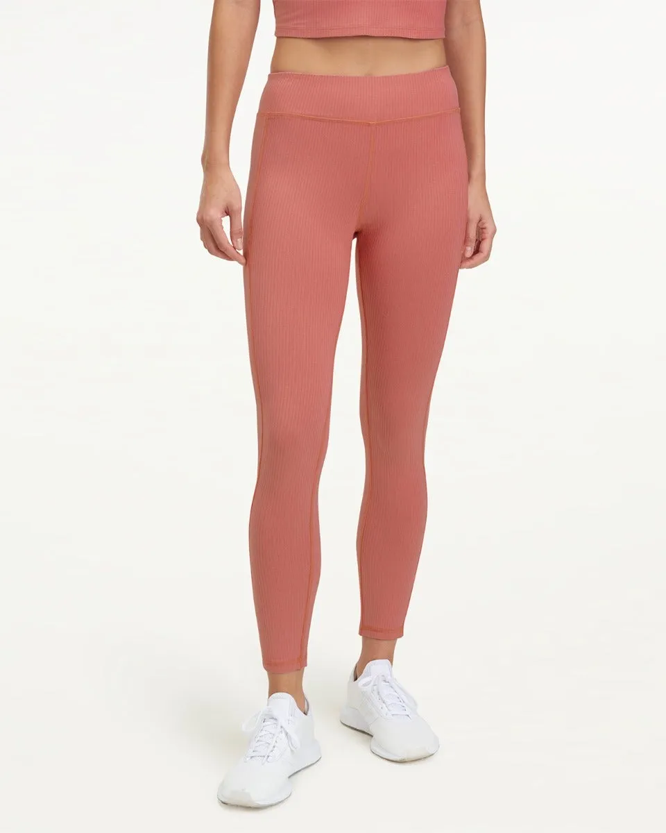 Botanical Dyed Rib Legging