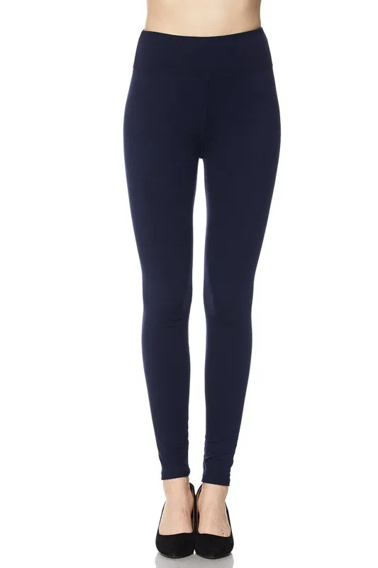 Brushed Yoga Waist Leggings