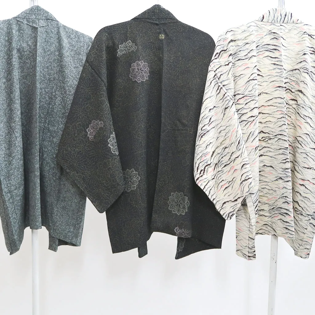 Bundle 12pcs Silk Vintage Haori Jacket Wholesale Bulk Free Shipping #515