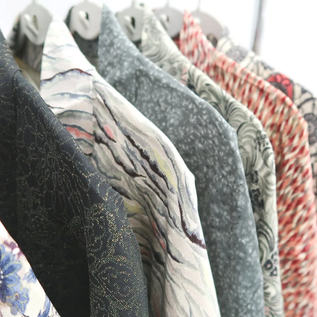 Bundle 12pcs Silk Vintage Haori Jacket Wholesale Bulk Free Shipping #515