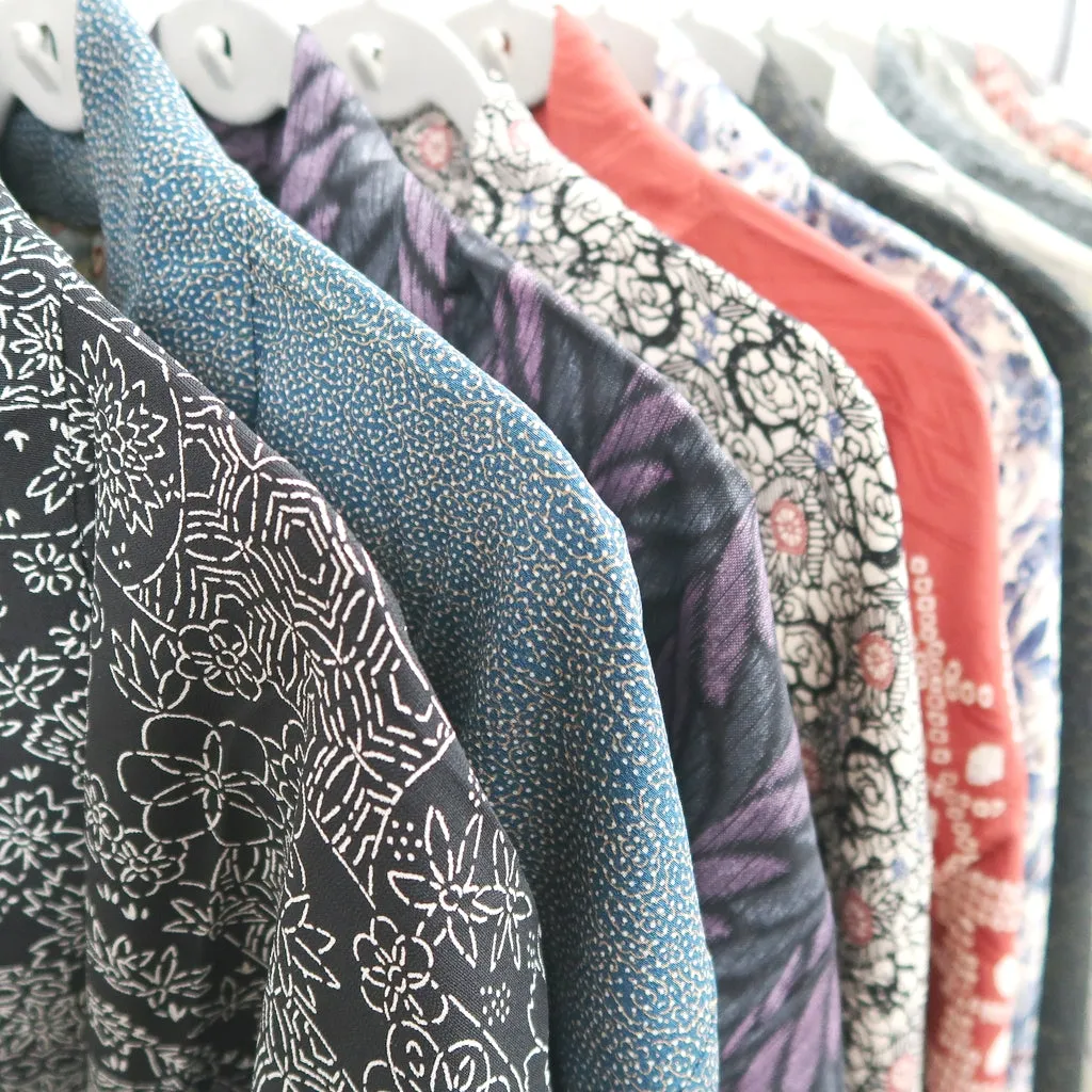 Bundle 12pcs Silk Vintage Haori Jacket Wholesale Bulk Free Shipping #515