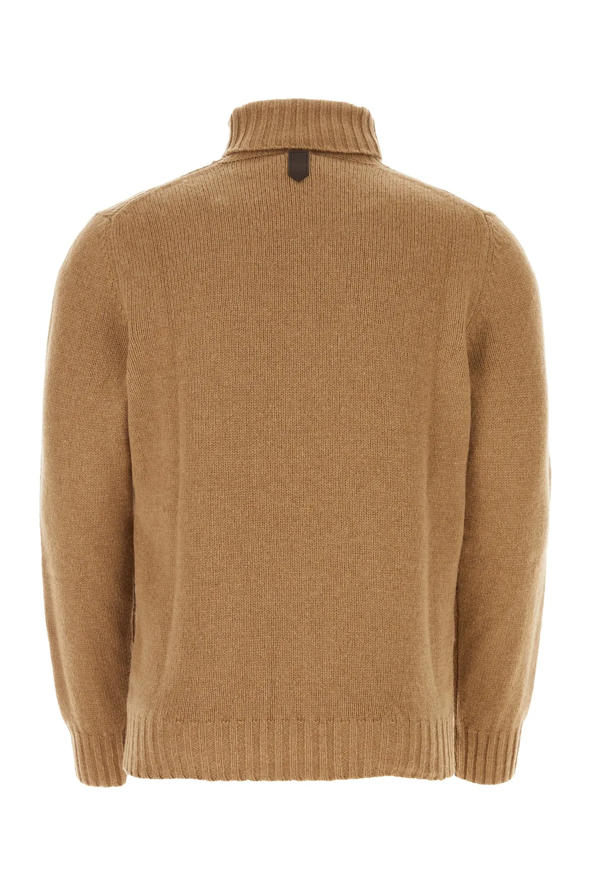 Camel wool blend sweater