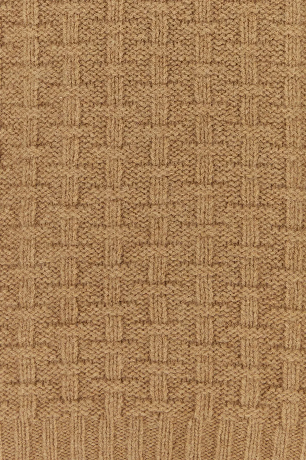 Camel wool blend sweater