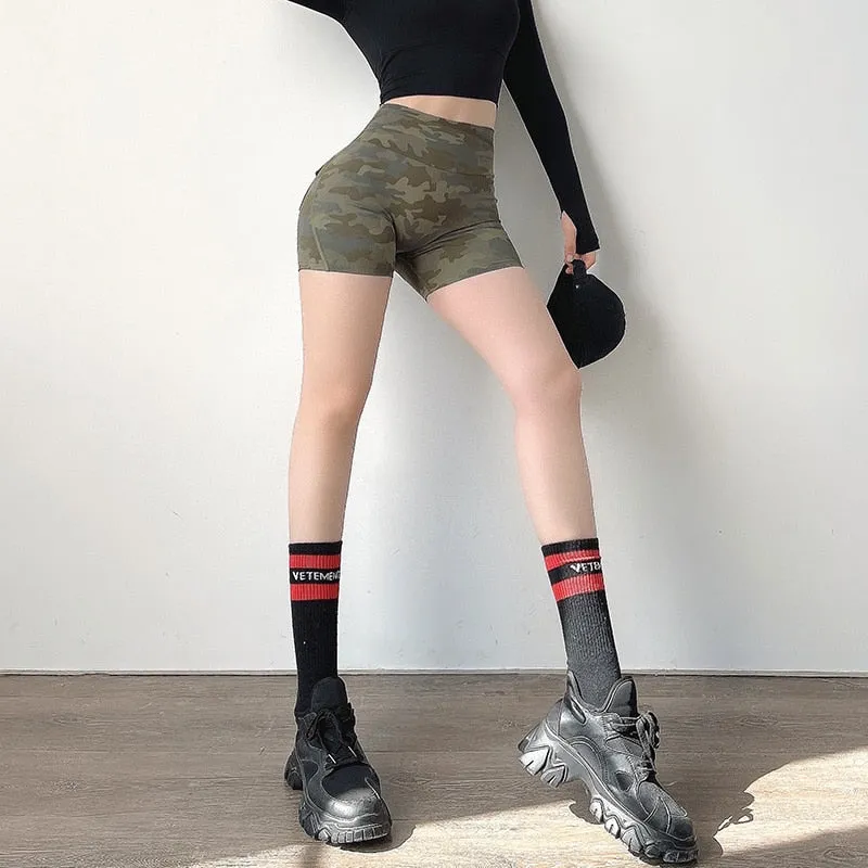 Camouflage Scrunch Leggings