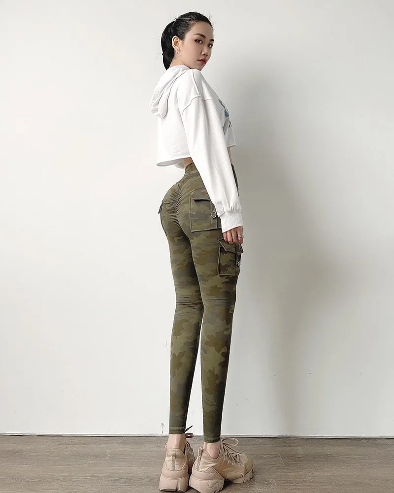 Camouflage Scrunch Leggings