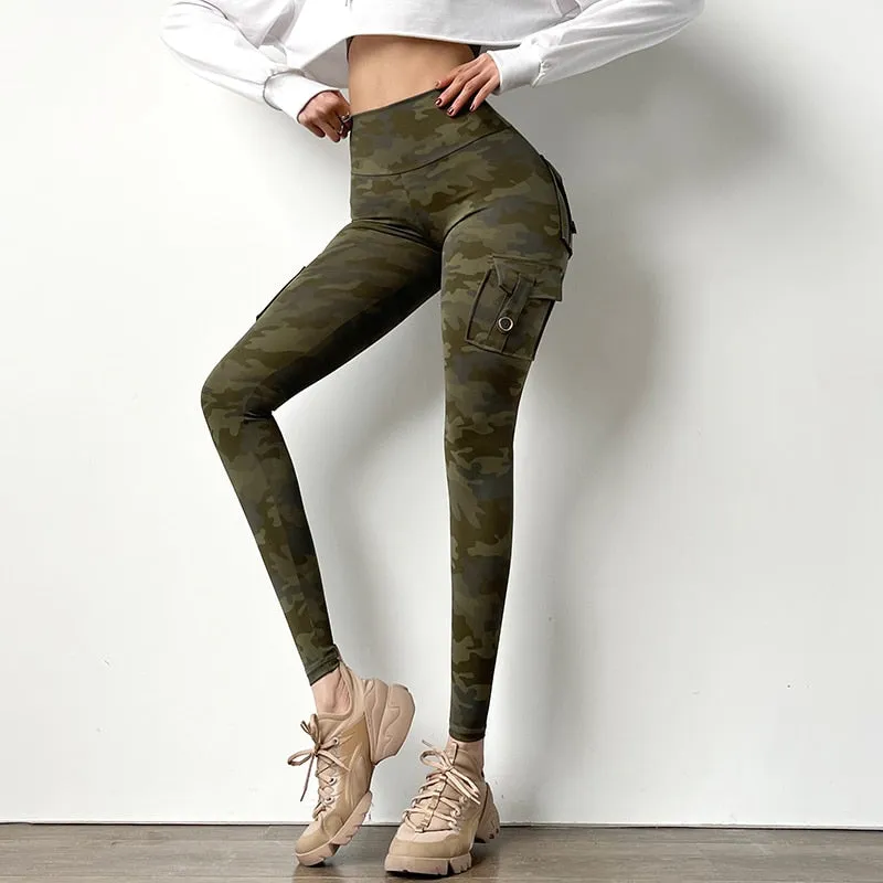 Camouflage Scrunch Leggings
