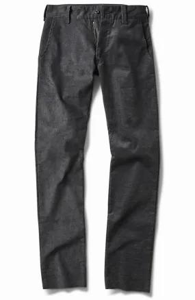 Charcoal Whale Corduroy Chino Pants