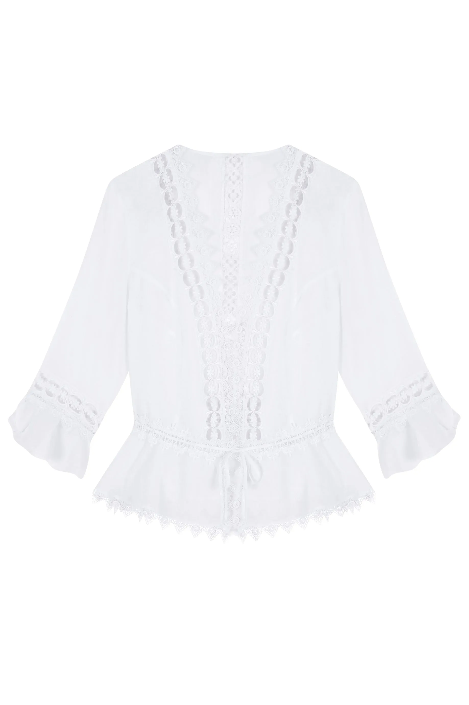 Charo Ruiz Ibiza Edda Jacket in White