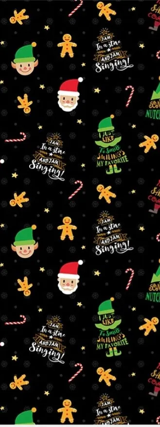Christmas Elf Print Leggings
