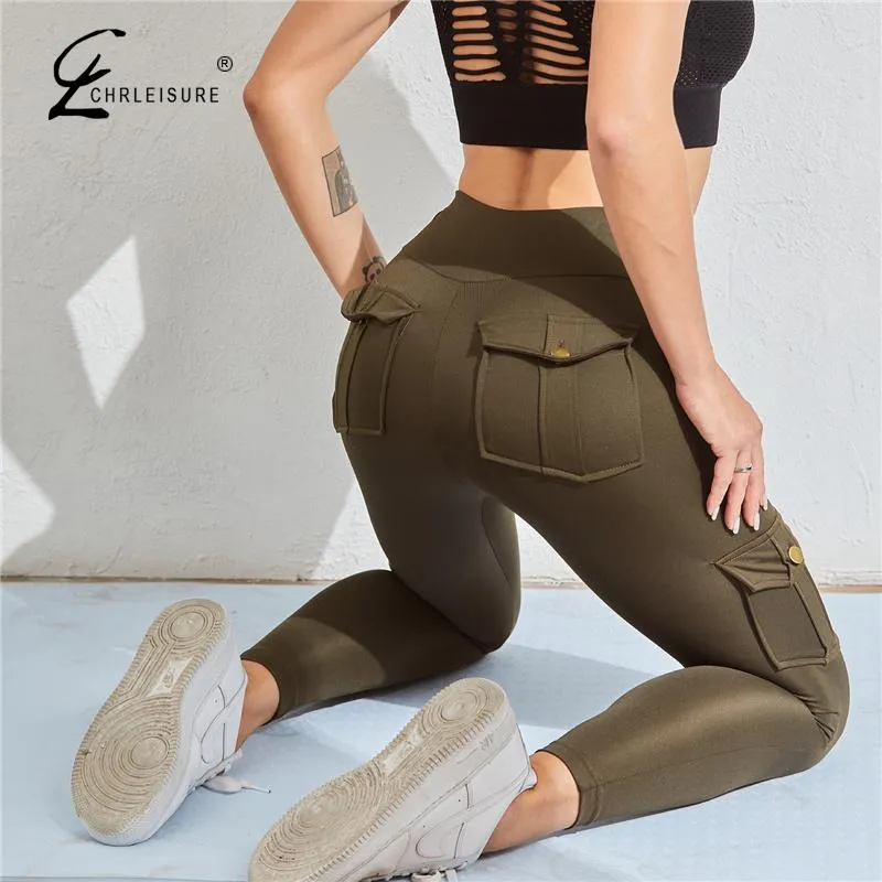 CHRLEISURE Women Leggings Push Up Fitness Legging for Women Slim