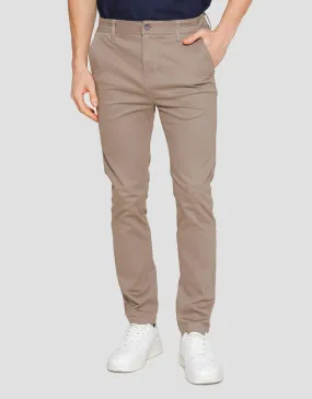Cole Wove Slim Celana Chinos Pria