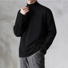 Comfortabele Fluweel Loszittende Turtleneck