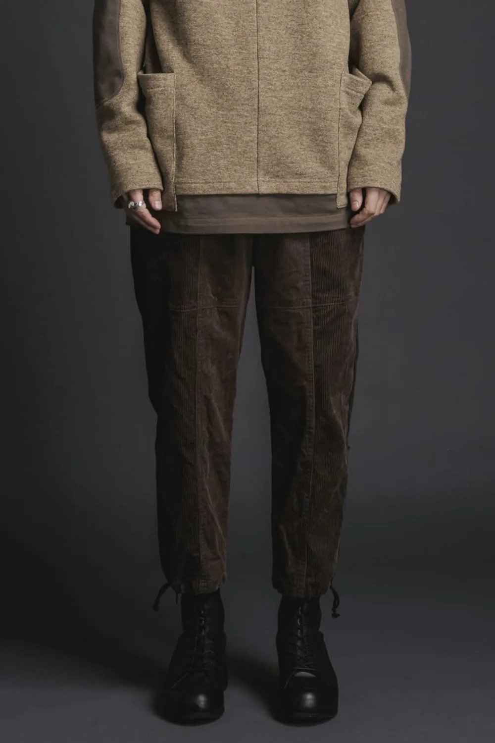 Corduroy Drawstring Pants
