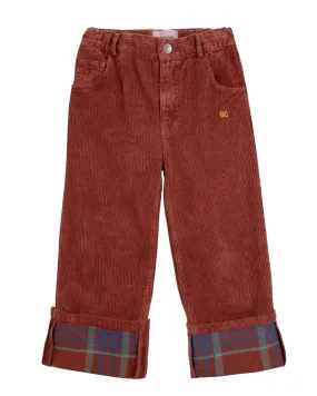 Corduroy Straight Pants
