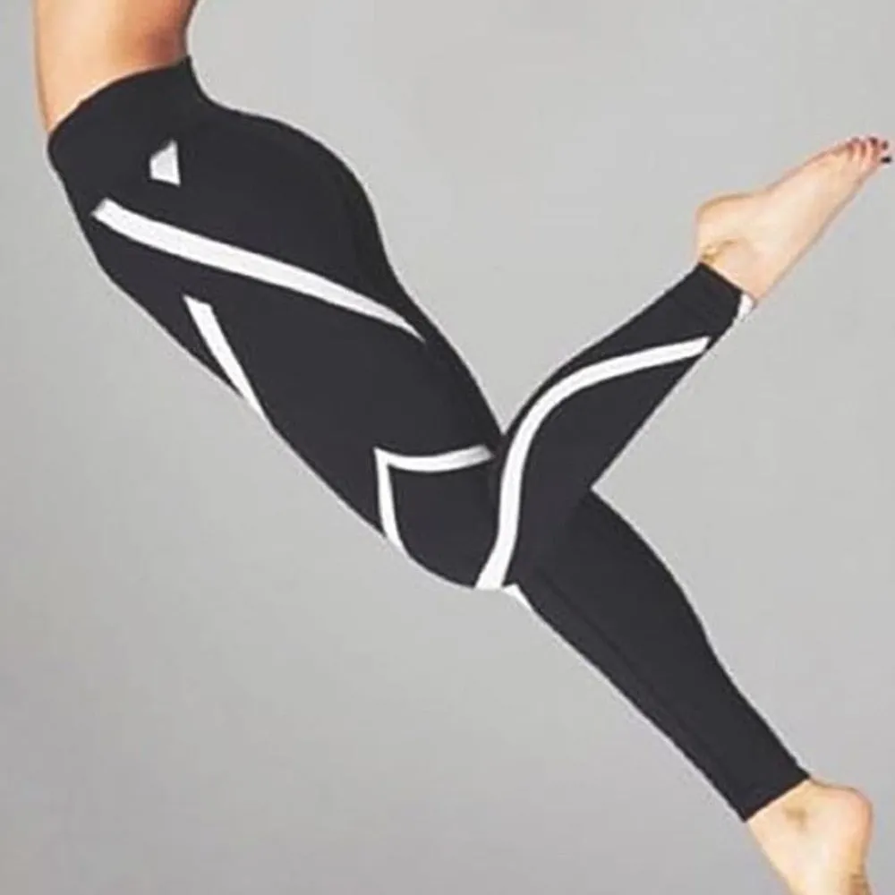 Digital Print Pants Trousers Stretch Fitness Leggings Plus Size