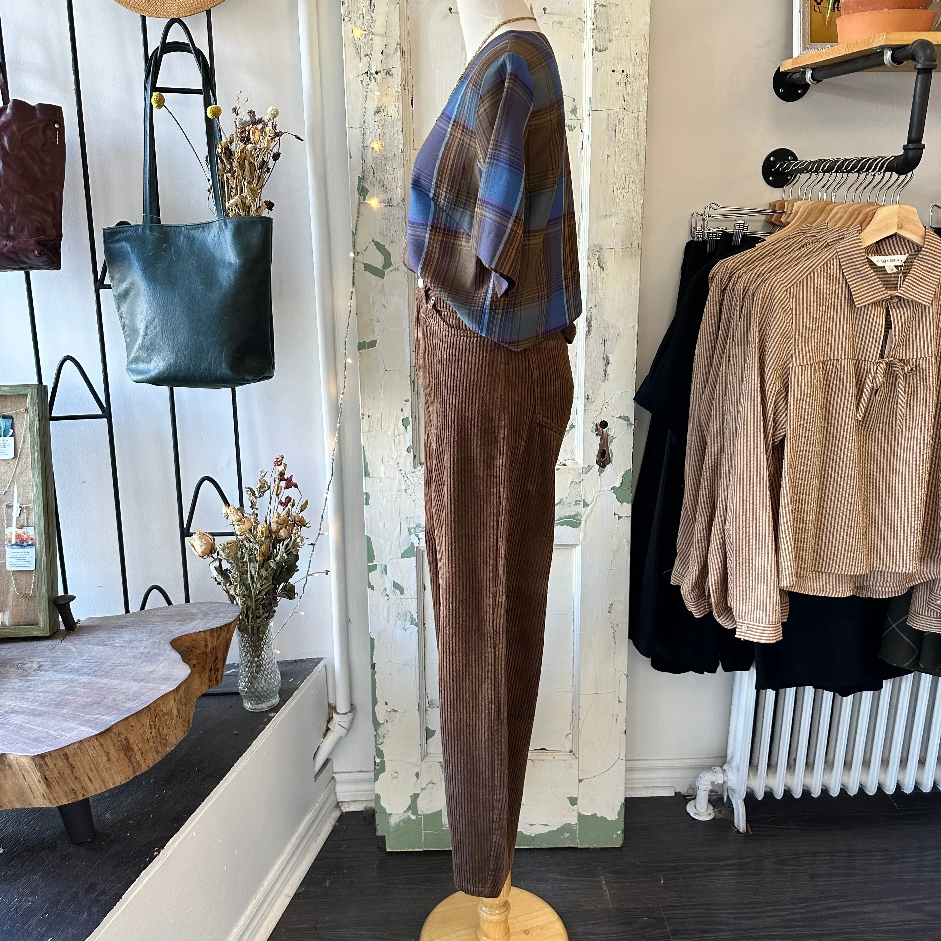 Dr. Denim // Donna Cords Brown