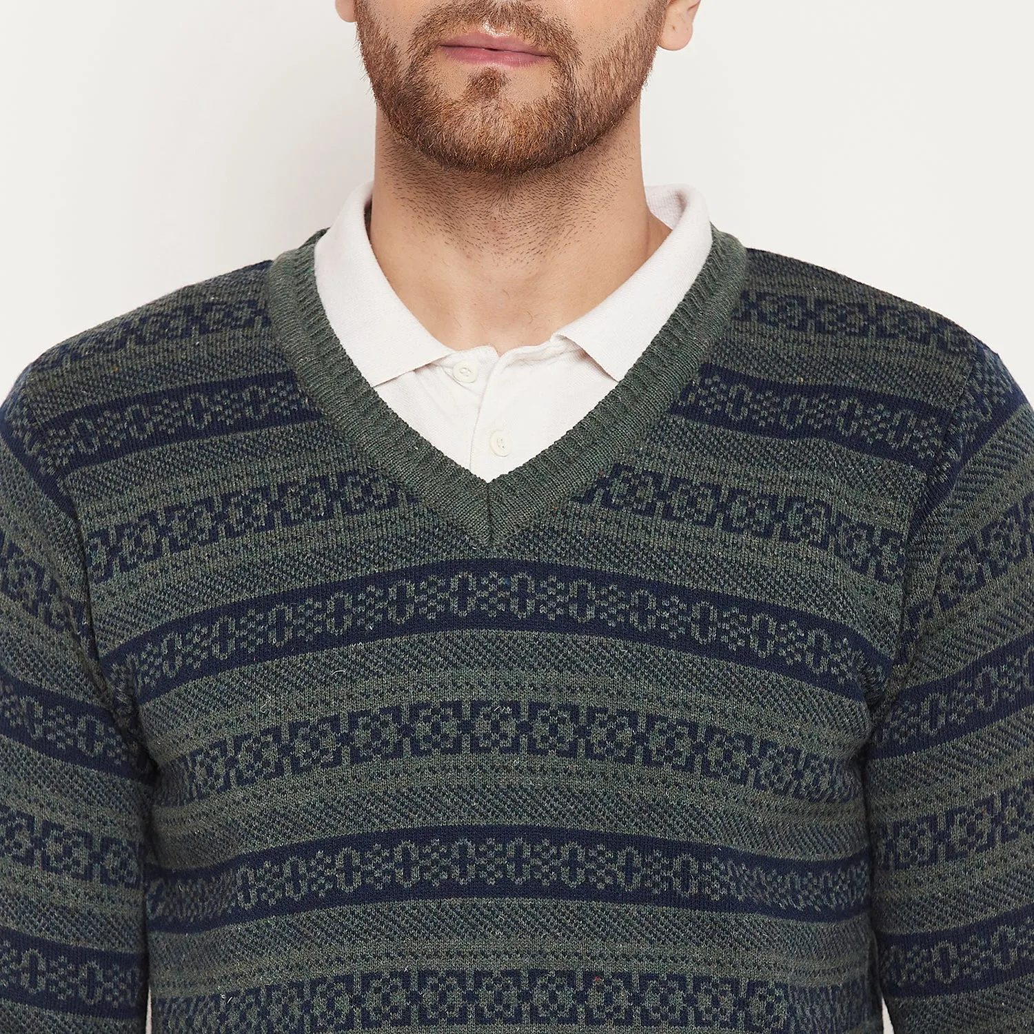 Duke Stardust Men Full Sleeve Sweater (SDS2131)