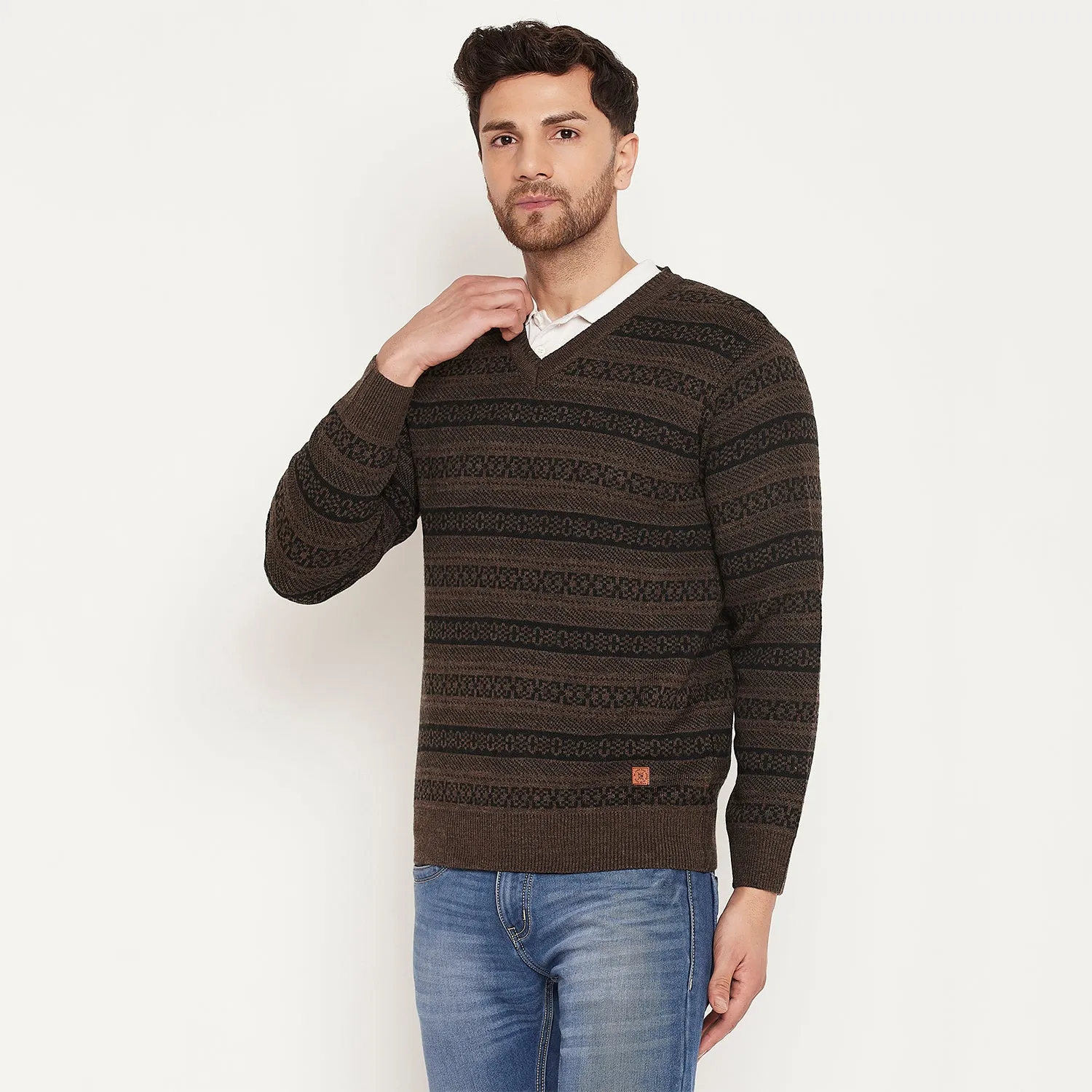 Duke Stardust Men Full Sleeve Sweater (SDS2131)