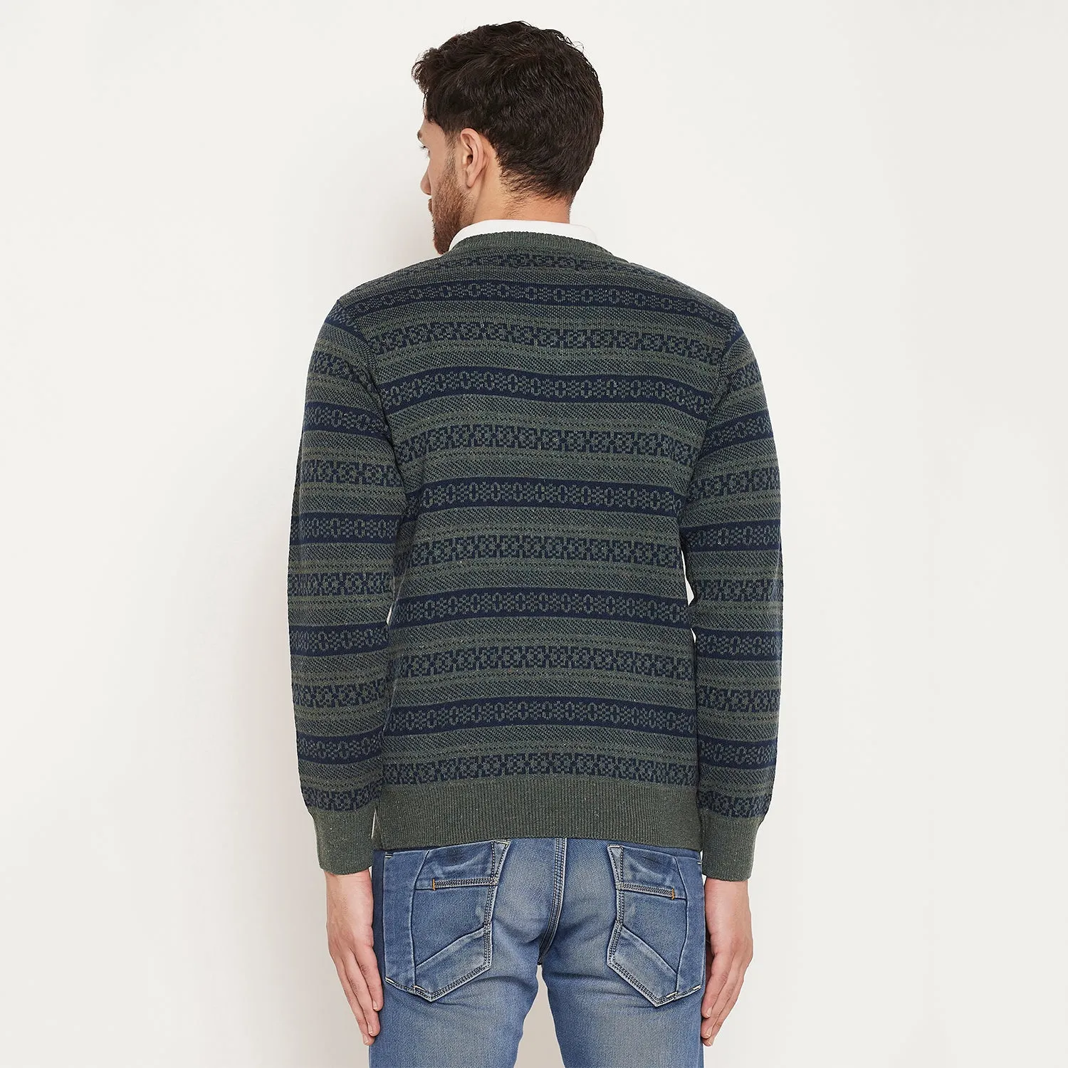Duke Stardust Men Full Sleeve Sweater (SDS2131)