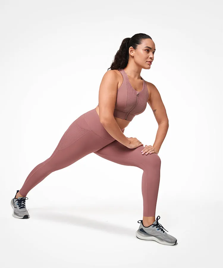 Echo Stretchy High Waist Pockets Running Leggings | Women's High Support Leggings