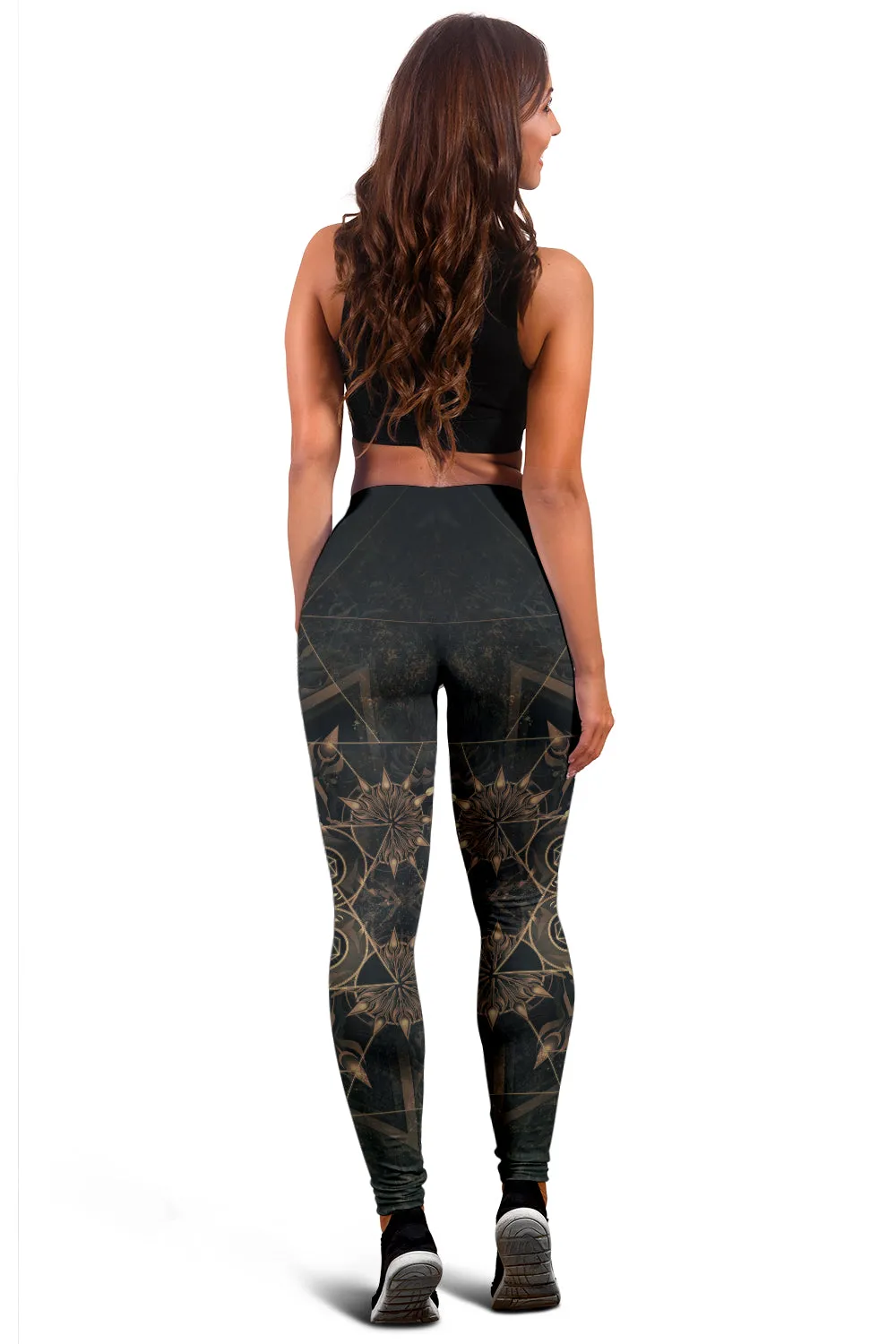 Elements of Sacred Geometry - Earth | Leggings | Mandalazed