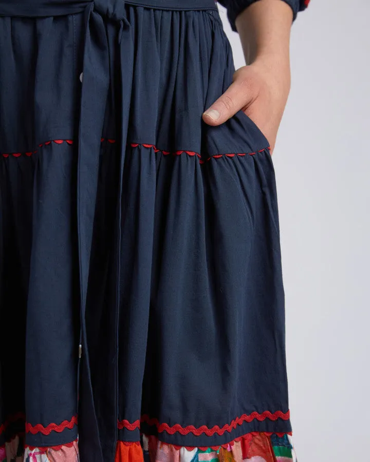 Elm - Private Universe Dress - Dark Sapphire