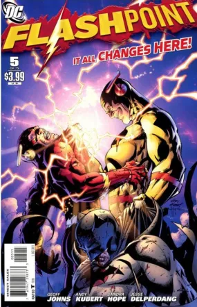 Flashpoint 5 (2011) Geoff Johns Andy Kubert Reverse Flash 1st Pandora DC