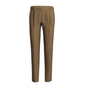 Flaxen Palamino Brown Cotton Chinos