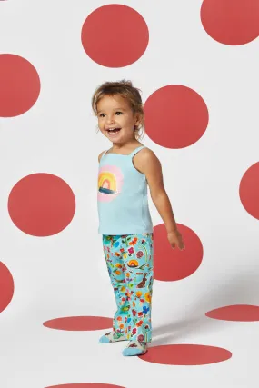 Flower Bed Baby Legging